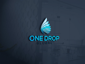 Logo Design by Deziners Zone for One Drop Global | Design: #27479096