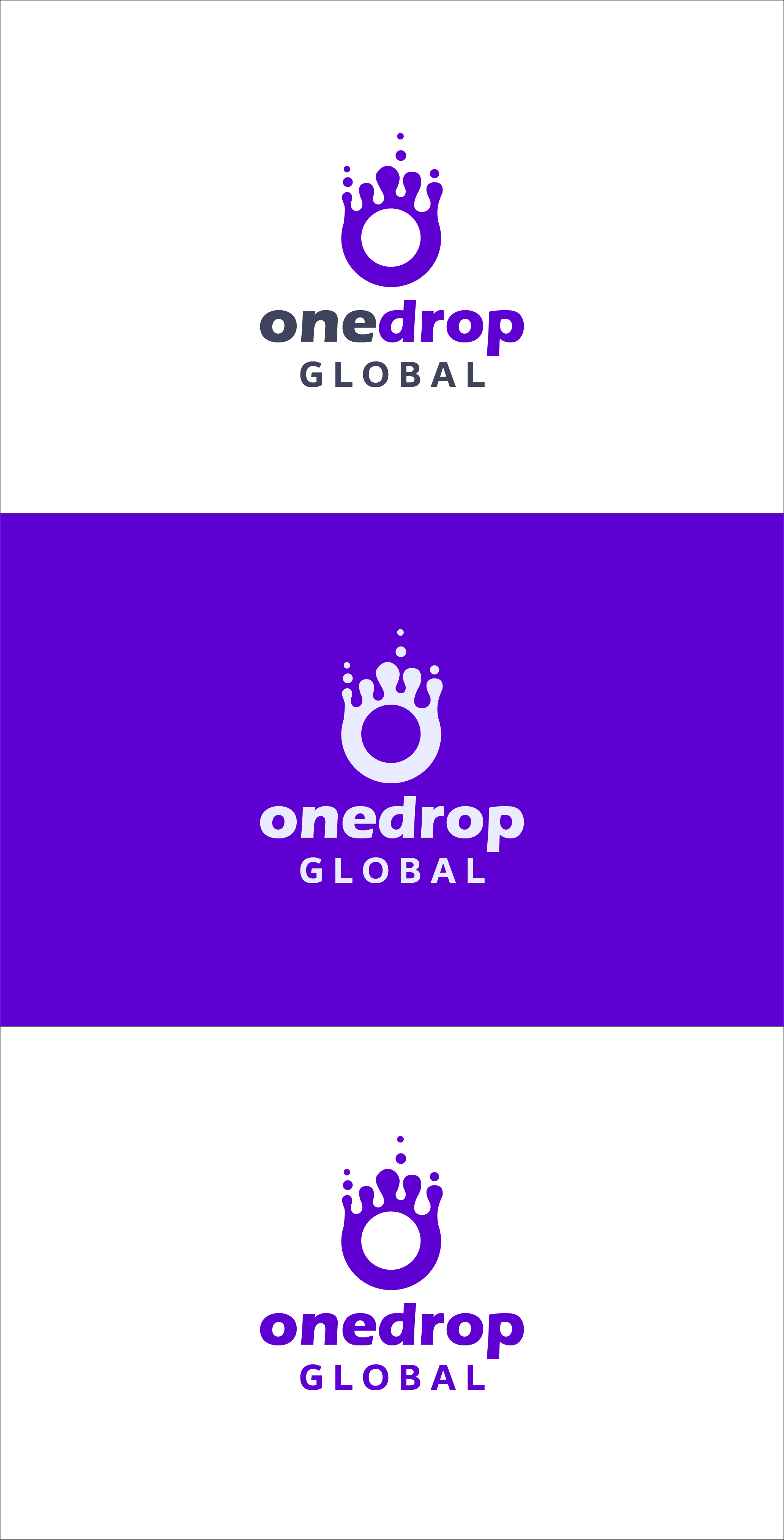 Logo Design by tajbabu06 for One Drop Global | Design #27514157