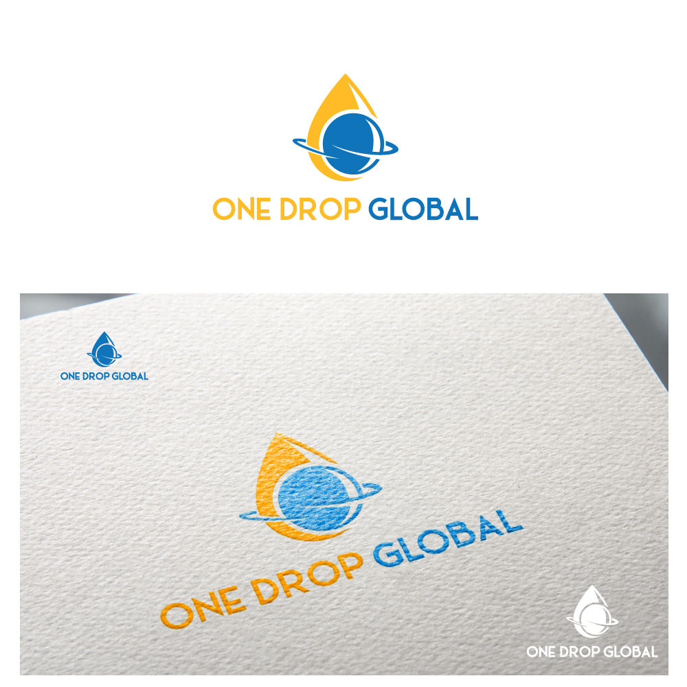 Logo Design by creativelogodesigner86 for One Drop Global | Design #27476897