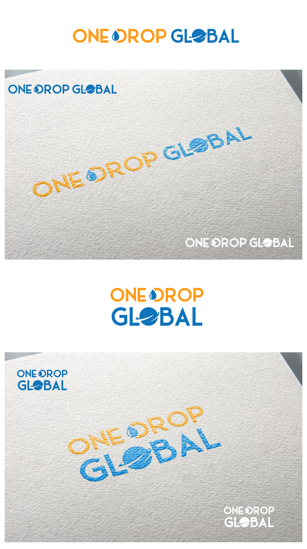 Logo Design by creativelogodesigner86 for One Drop Global | Design #27477584