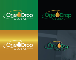 Logo Design by Atec for One Drop Global | Design: #27482305