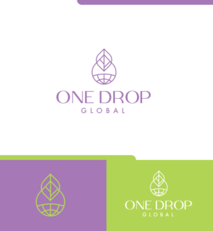 Logo Design by ecorokerz for One Drop Global | Design: #27489422