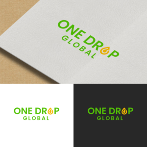 Logo Design by NZ Creatives for One Drop Global | Design: #27489291