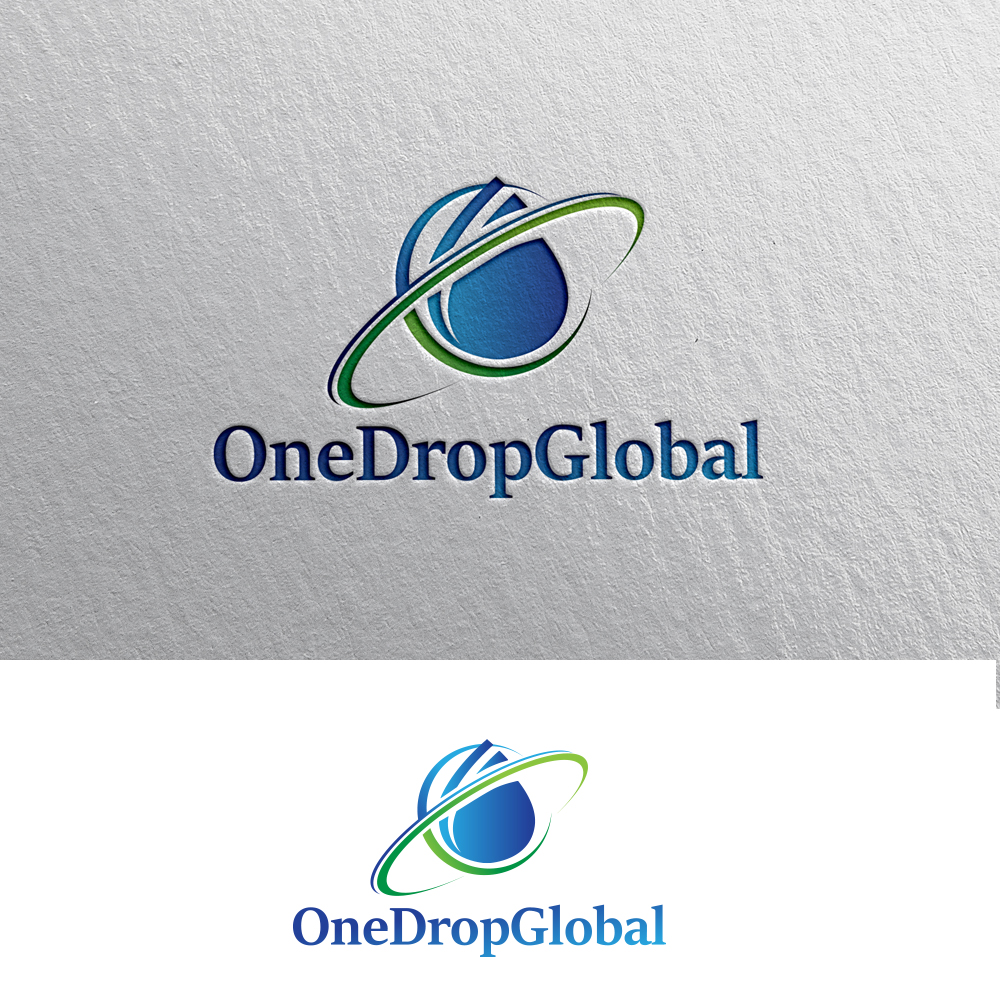 Logo Design by NZ Creatives for One Drop Global | Design #27494307