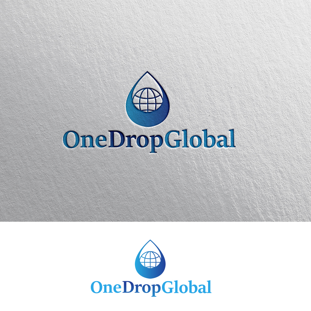 Logo Design by NZ Creatives for One Drop Global | Design #27494309