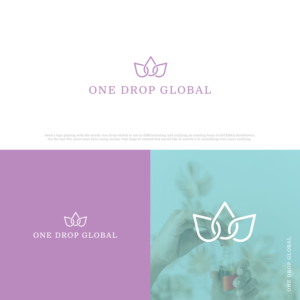 Logo Design by Matt Bradshaw for One Drop Global | Design: #27477681