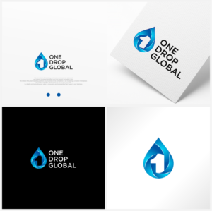 Logo Design by vintana for One Drop Global | Design: #27478249