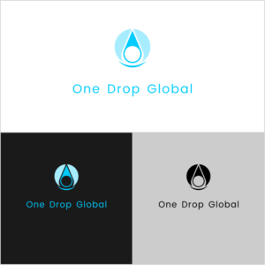 Logo Design by 81y179 for One Drop Global | Design: #27536577