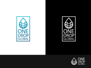 Logo-Design von Taya Bright für One Drop Global | Design #27492568
