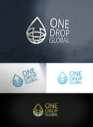 Logo Design by Taya Bright for One Drop Global | Design: #27492569