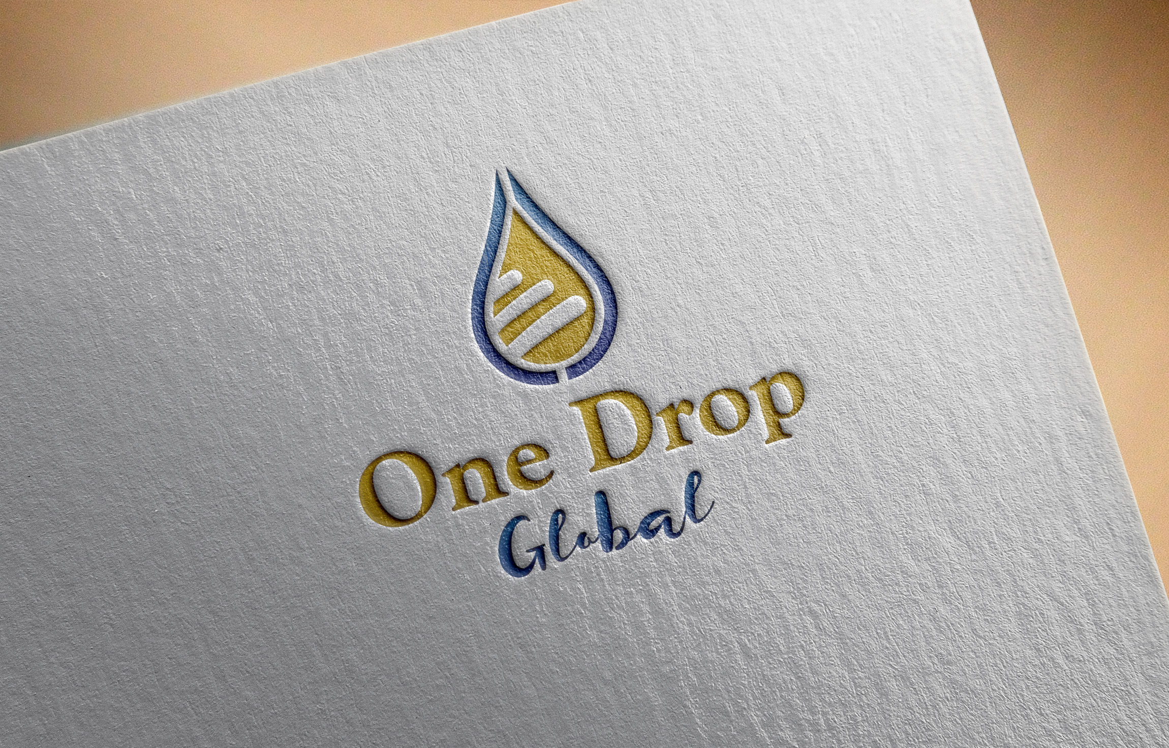 Logo Design by MadihDesign for One Drop Global | Design #27485211