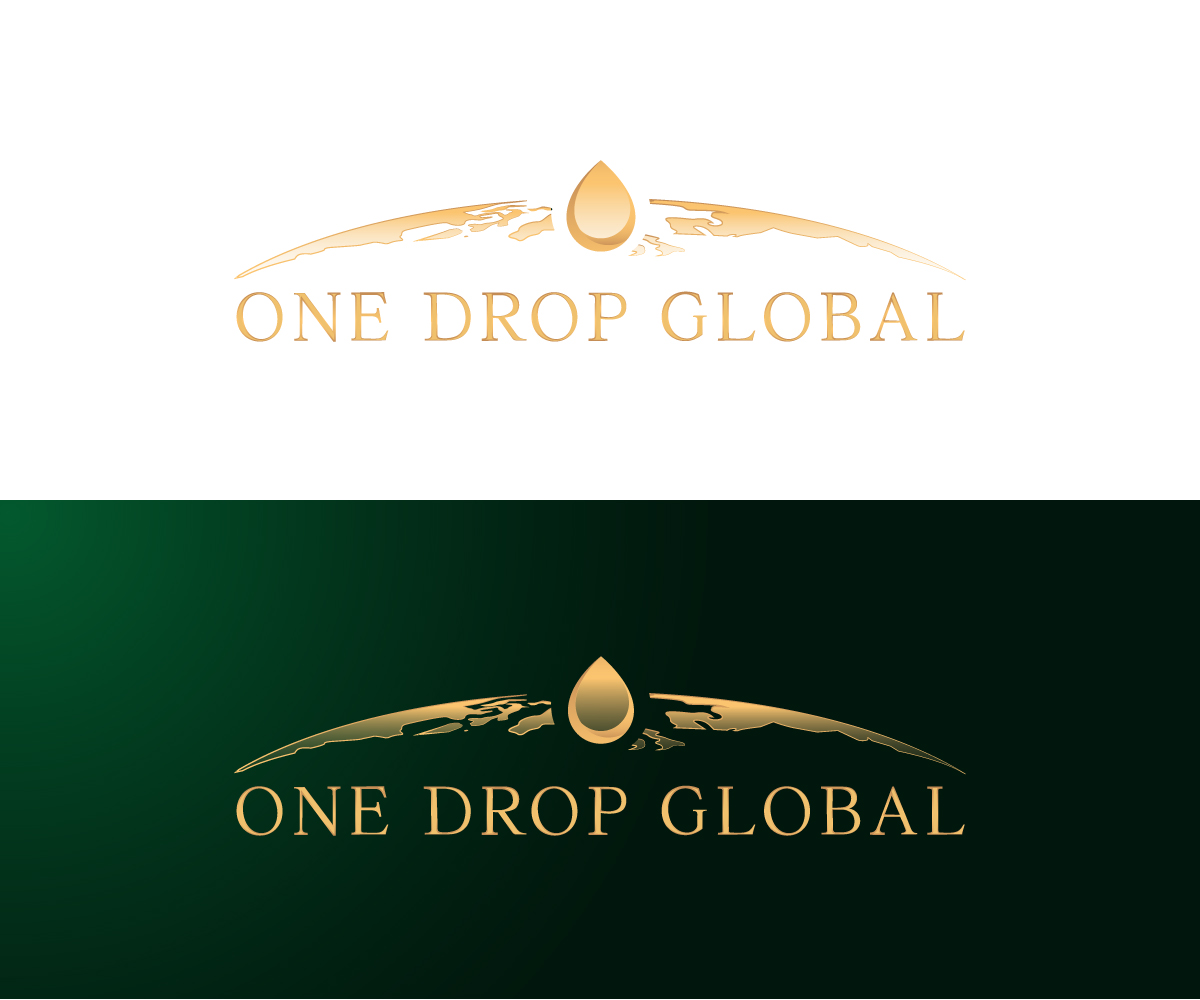 Logo Design by TrisDesign for One Drop Global | Design #27485399