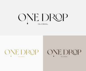 Logo Design by TrisDesign for One Drop Global | Design: #27520838