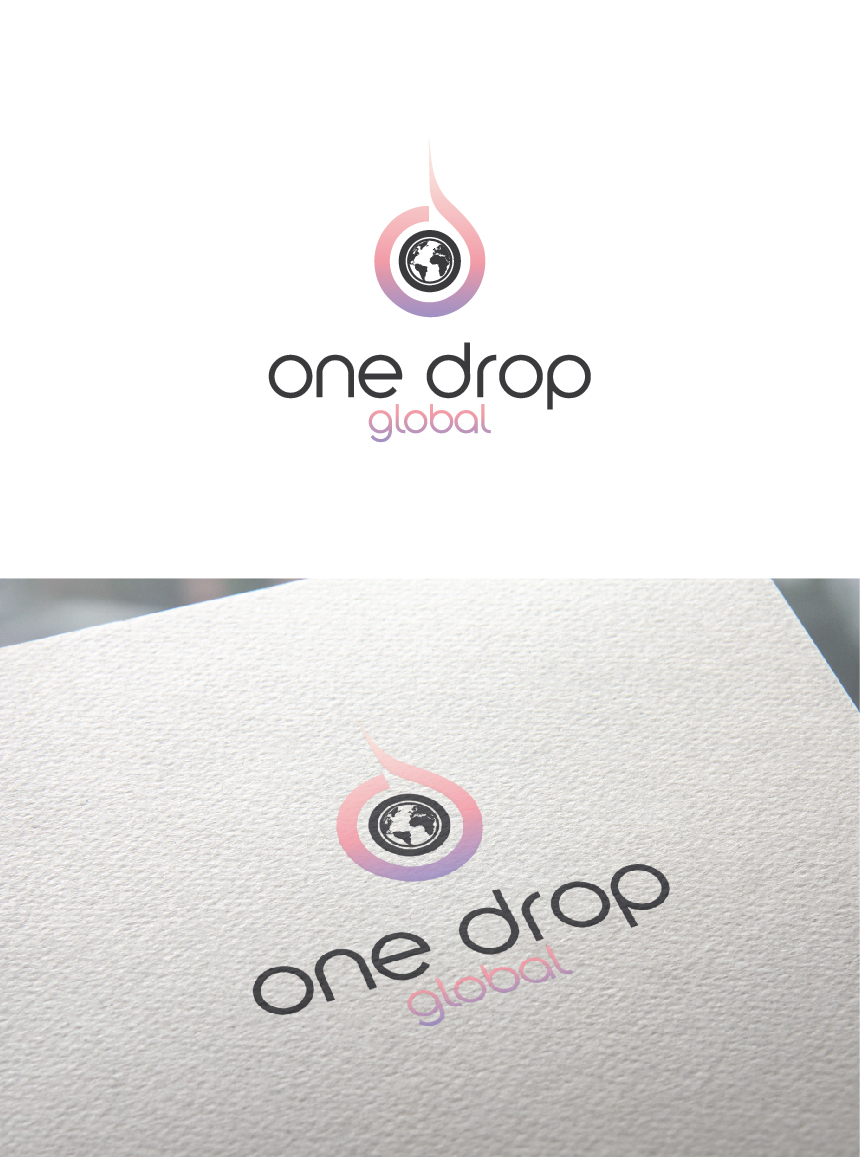 Logo Design by RuangDisain for One Drop Global | Design #27515571