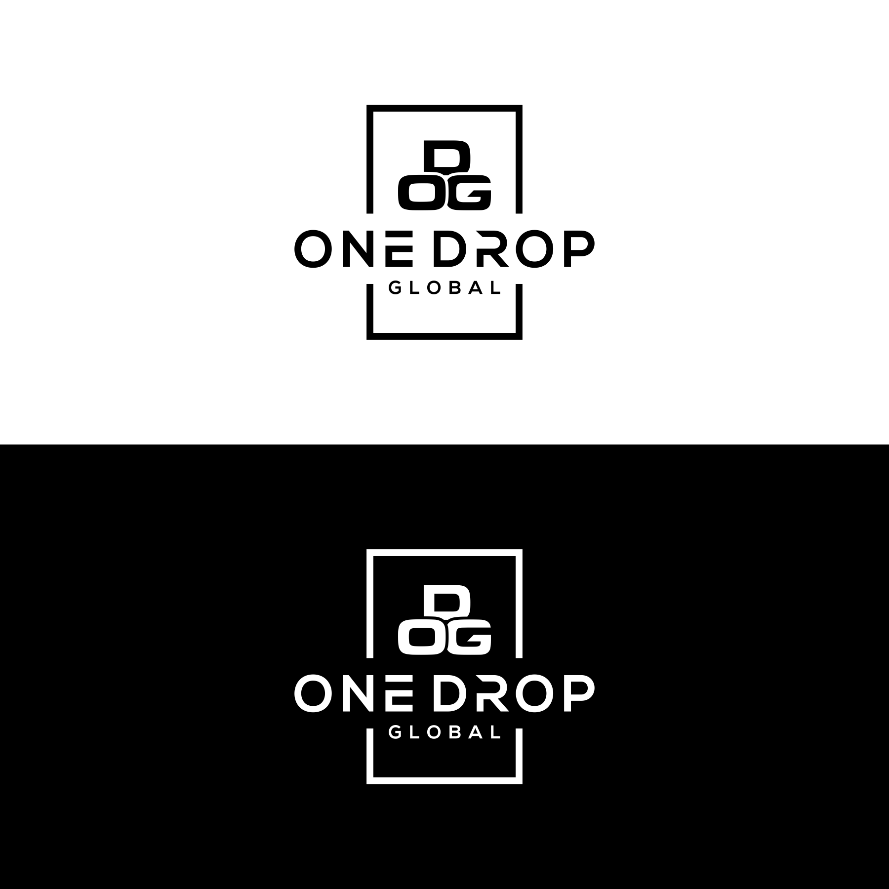 Logo Design by anak mama for One Drop Global | Design #27477054