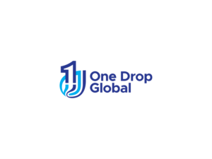 Logo Design by Logoriddim for One Drop Global | Design: #27488463