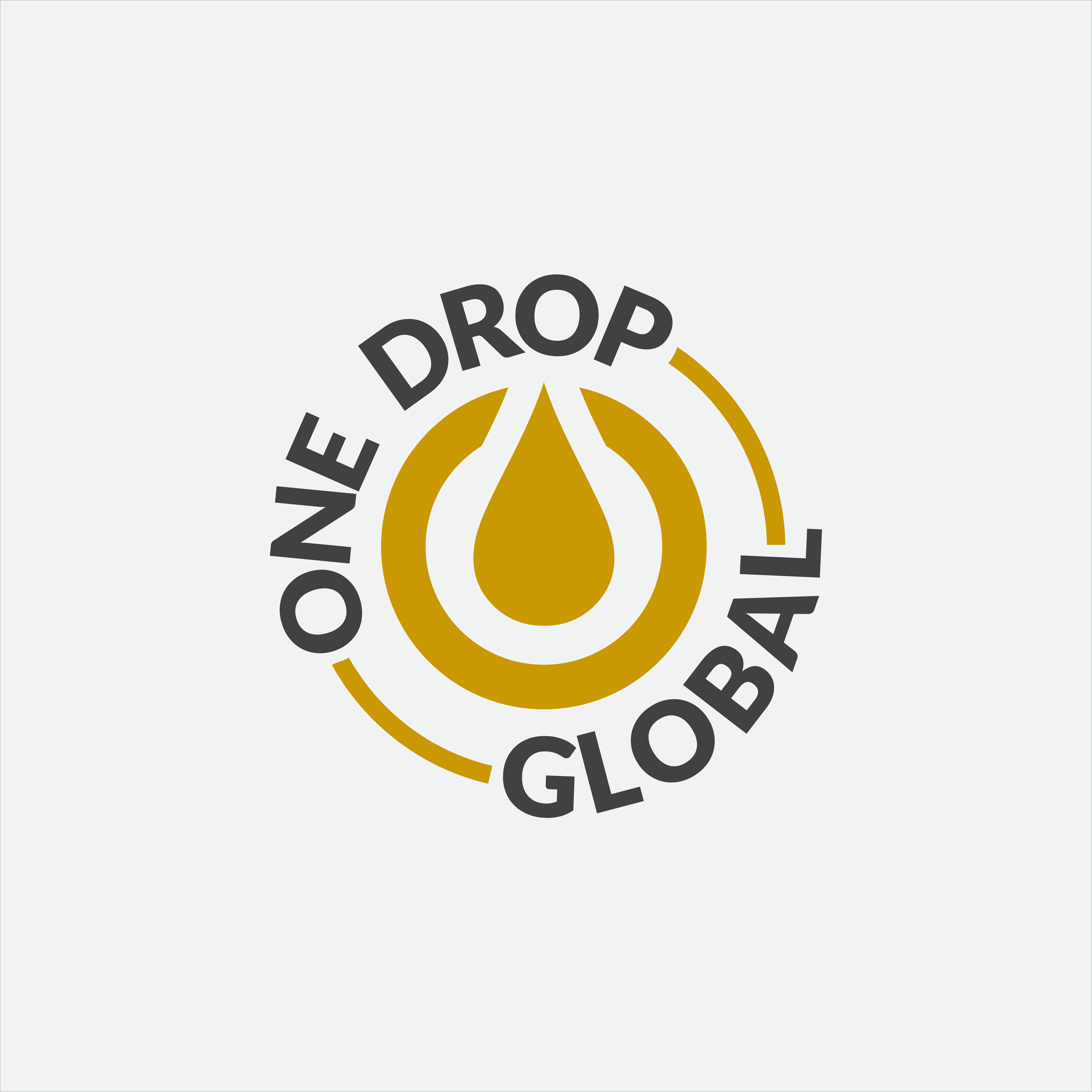 Logo Design by MBM Design for One Drop Global | Design #27504188