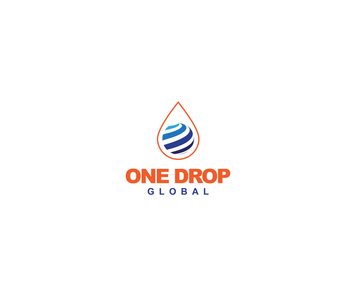 Logo Design by creative2lab 2 for One Drop Global | Design #27479282