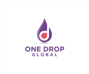 Logo Design by Bunda_CiaAnesFiyya for One Drop Global | Design: #27513583