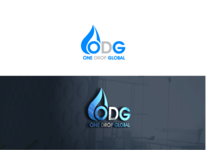 Logo Design by Cre@8ive.Colors for One Drop Global | Design: #27479319