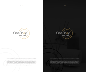 Logo Design by MishaDsign for One Drop Global | Design: #27480628