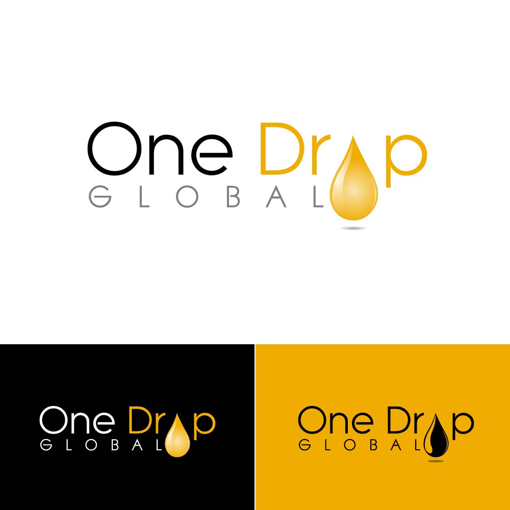 Logo Design by MyJesus for One Drop Global | Design #27484645