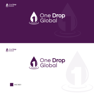 Logo Design by Pankaj Bordoloi for One Drop Global | Design: #27517269