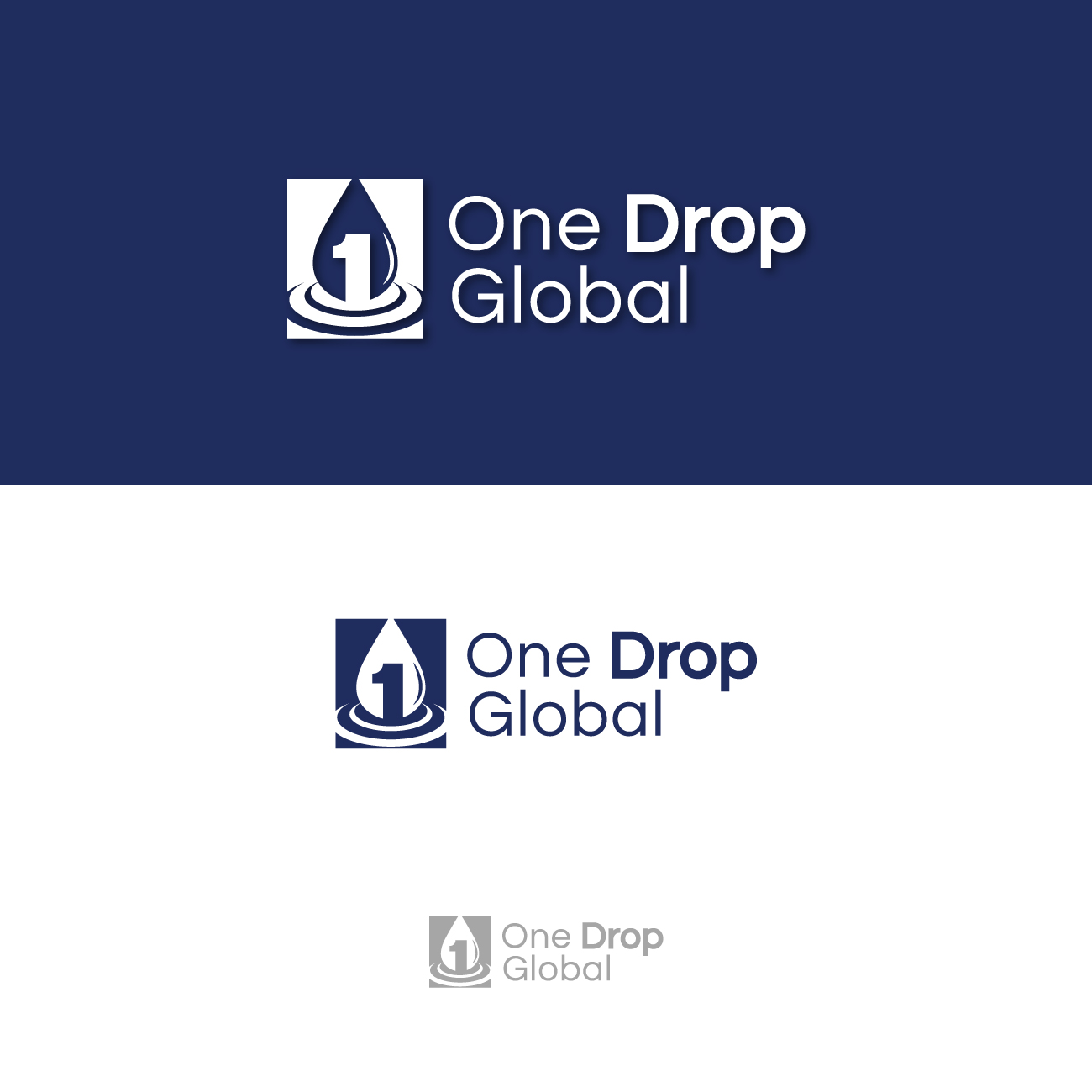 Design de Logo par Pankaj Bordoloi pour One Drop Global | Design #27520612