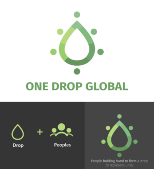 Logo Design by EnvyRand for One Drop Global | Design: #27504173