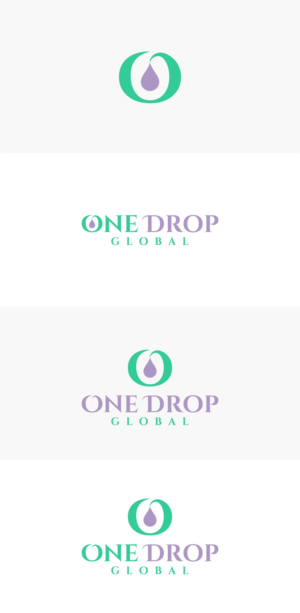 Logo Design by RAN MEI JS for One Drop Global | Design: #27485406