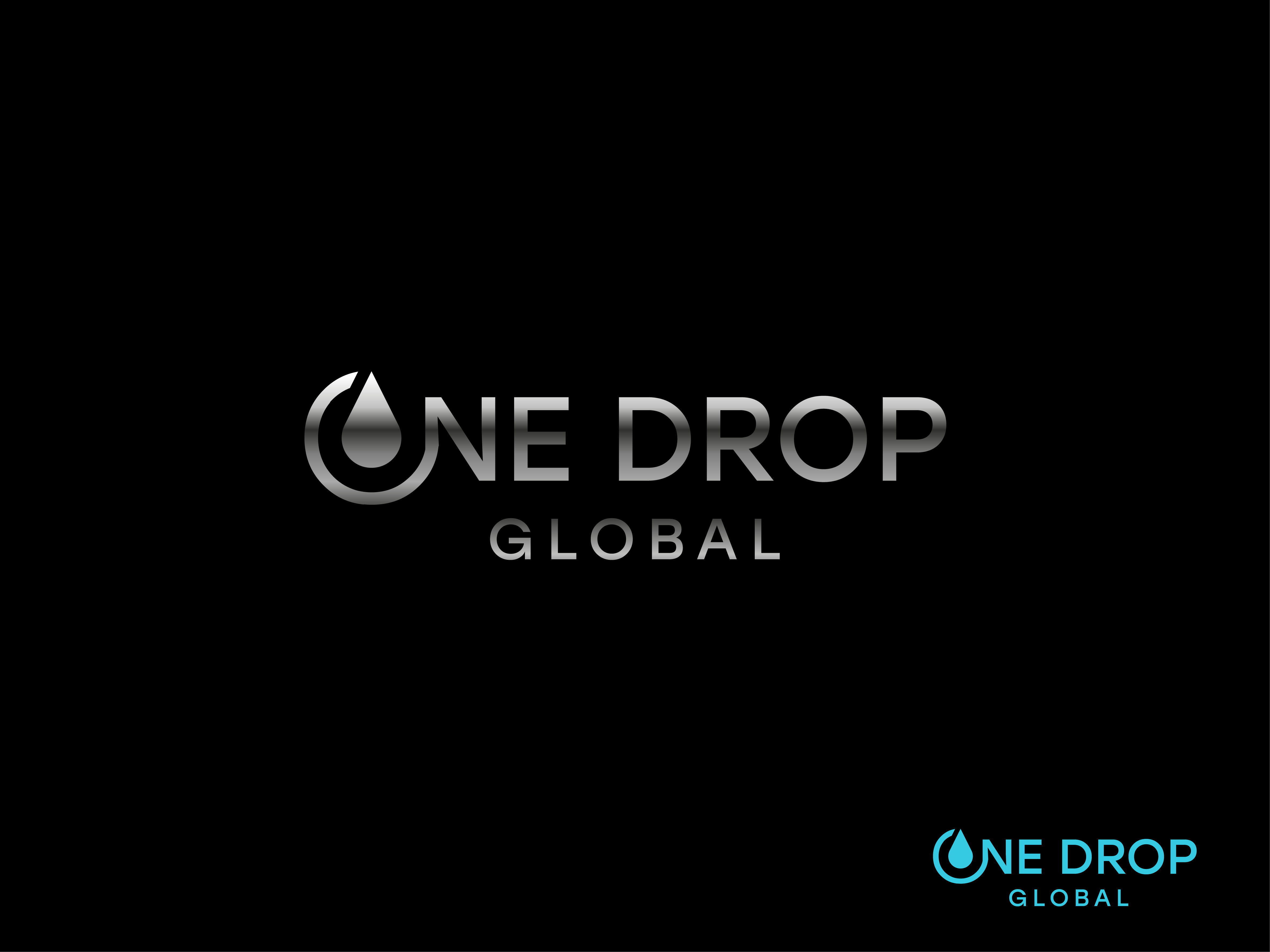 Logo Design by Jet-D for One Drop Global | Design #27502924