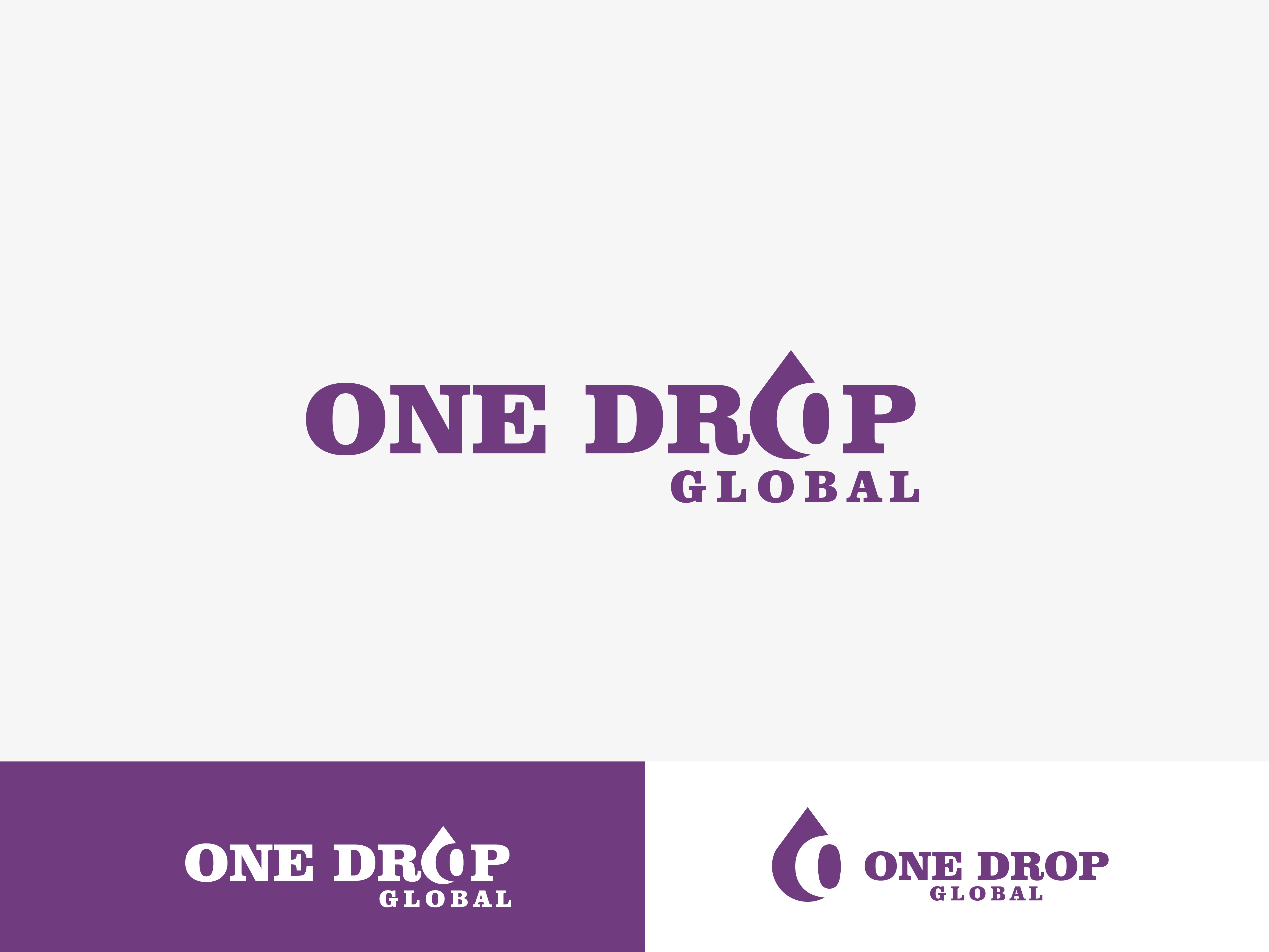Design de Logo par Jet-D pour One Drop Global | Design #27549993