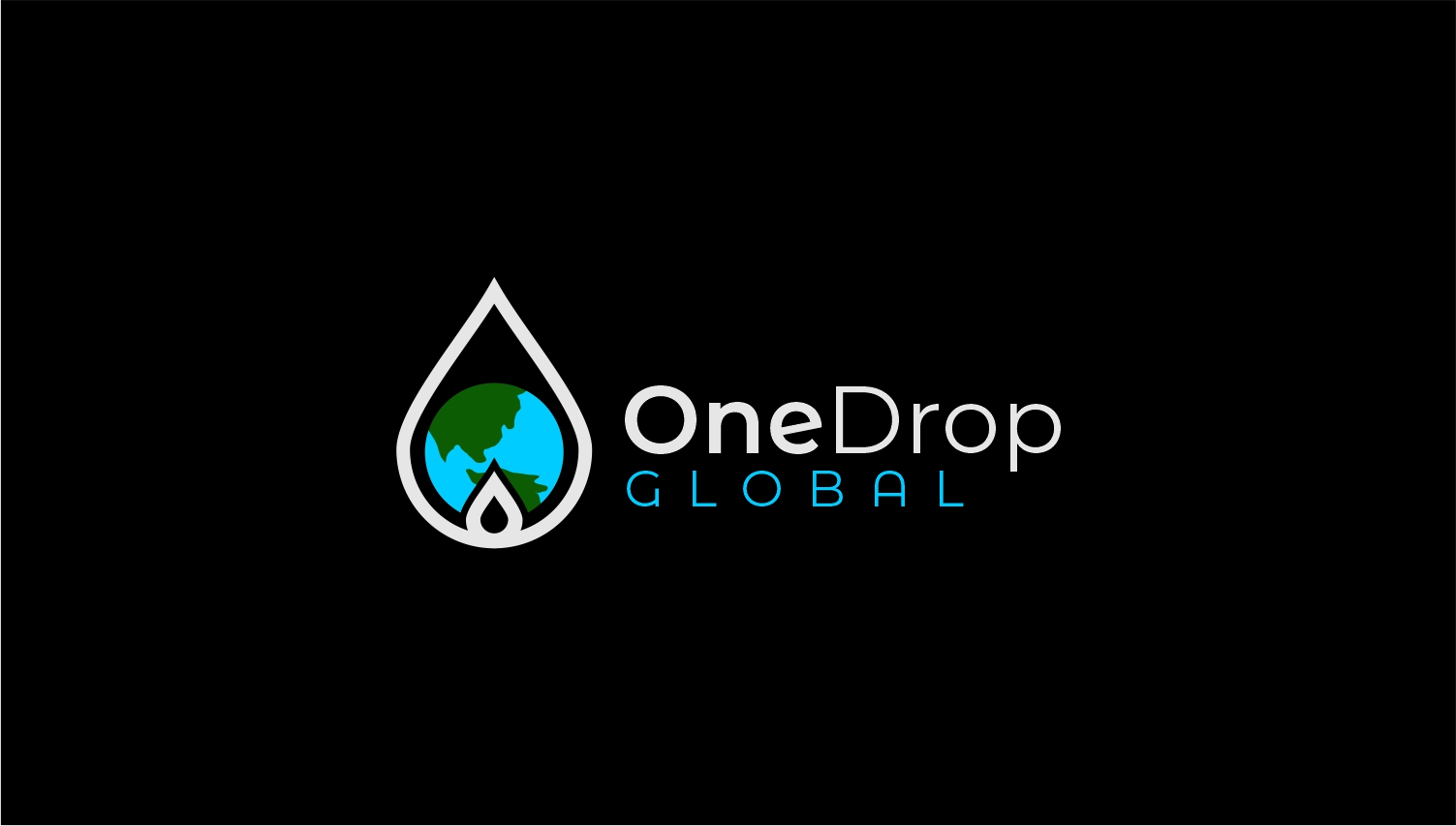 Logo Design by Indra Putra for One Drop Global | Design #27477686