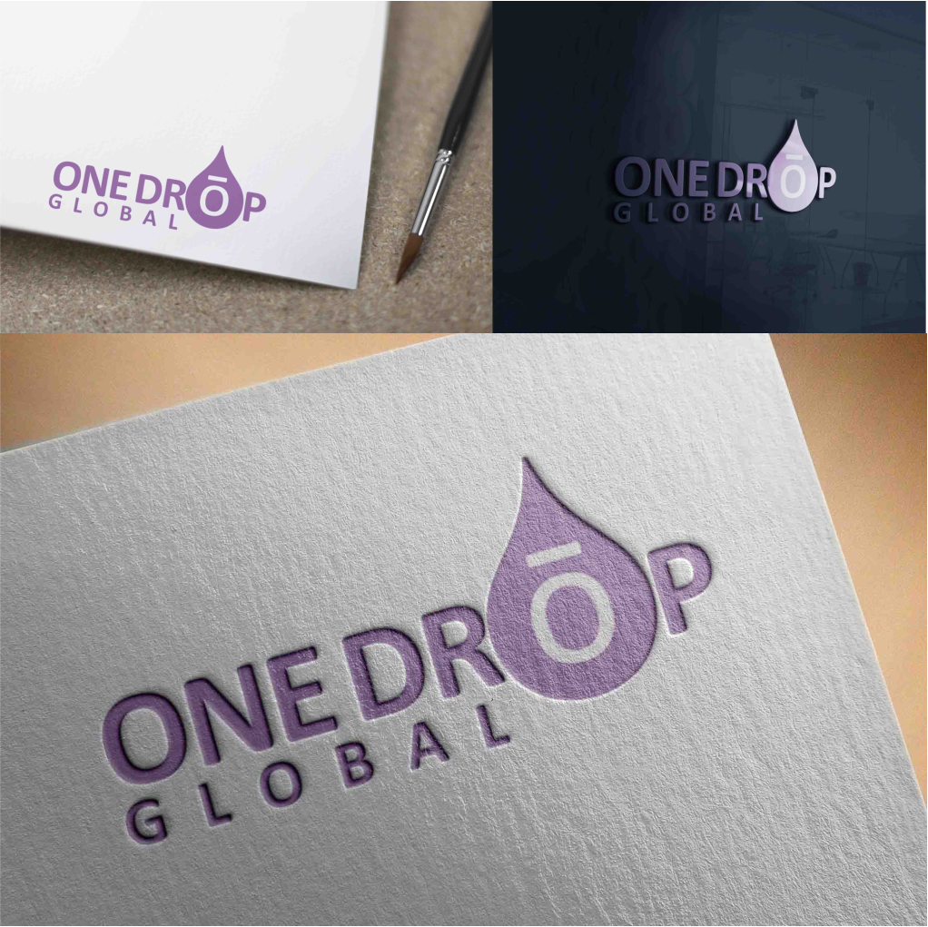 Logo Design by jackman 2 for One Drop Global | Design: #27494395