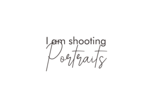 Logo Design by Atiek for I am shooting portraits | Design: #27456029