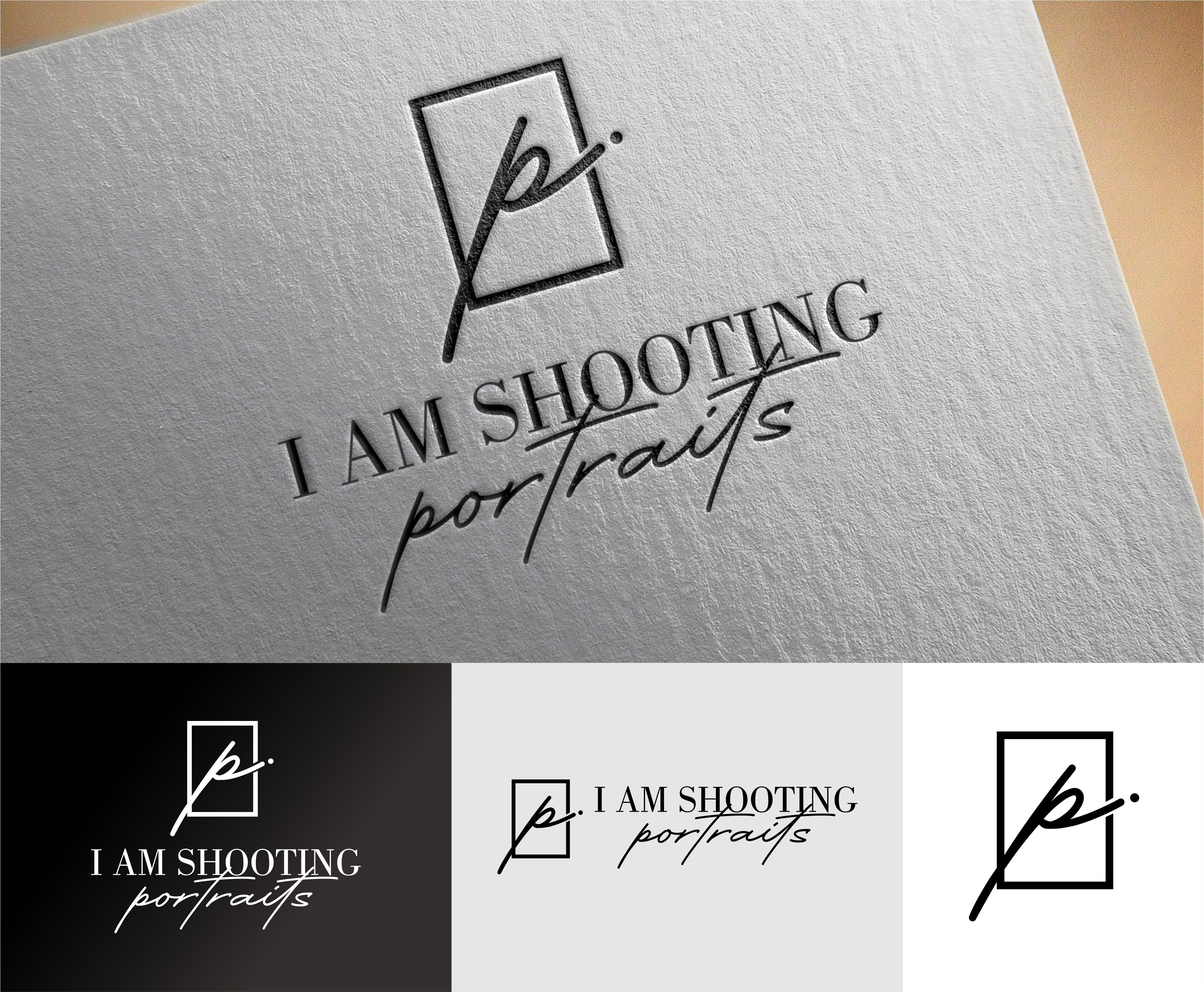 Logo Design by vta for I am shooting portraits | Design #27463485