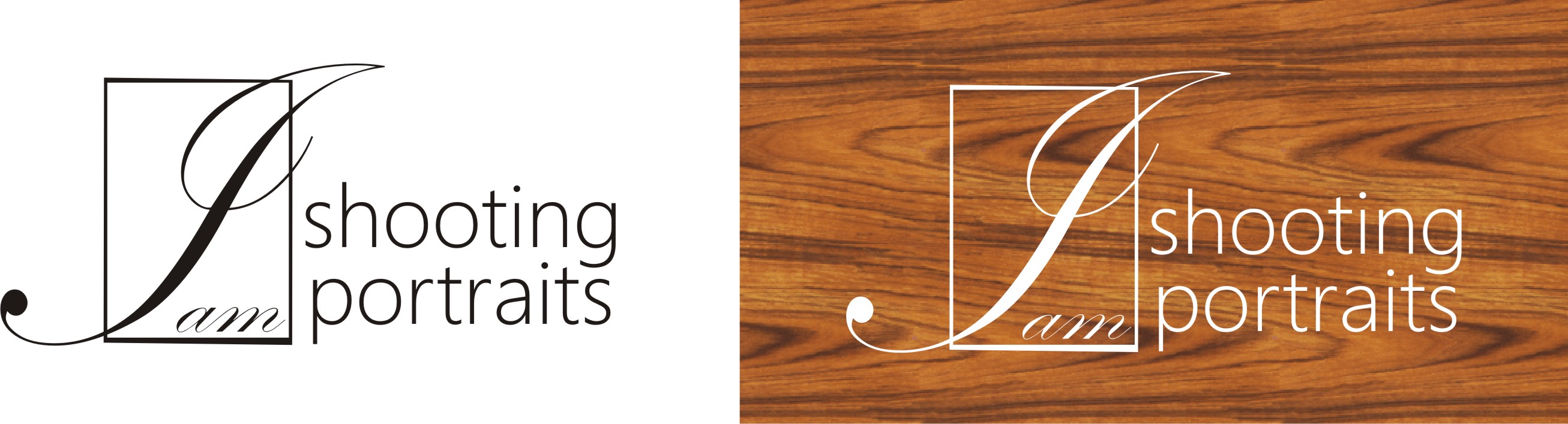 Logo Design by nino for I am shooting portraits | Design #27470594