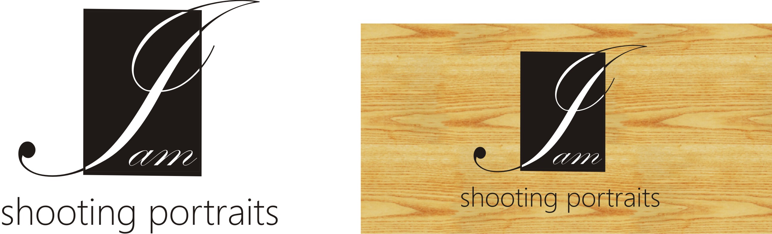 Logo Design by nino for I am shooting portraits | Design #27470595