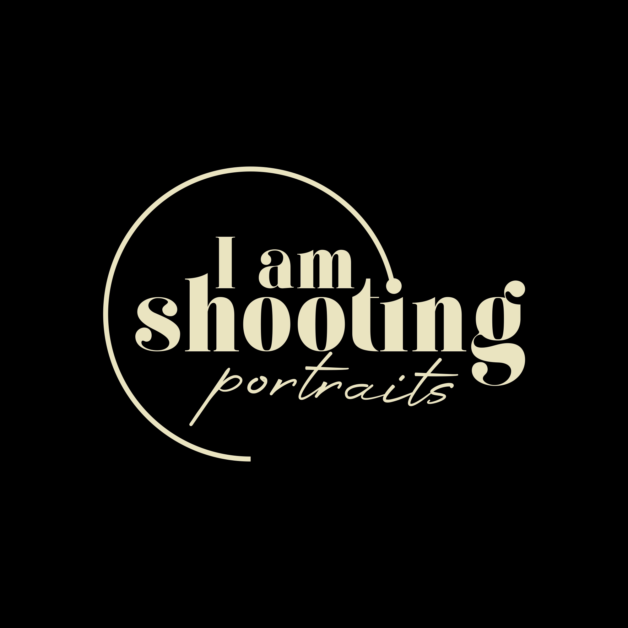 Logo Design by Jenny for I am shooting portraits | Design #27456891