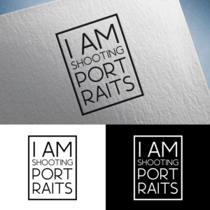 I am shooting portraits | Logo-Design von BJY