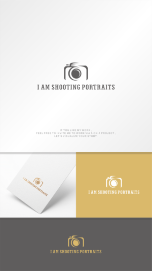 Logo Design by MASH Std for I am shooting portraits | Design: #27457690