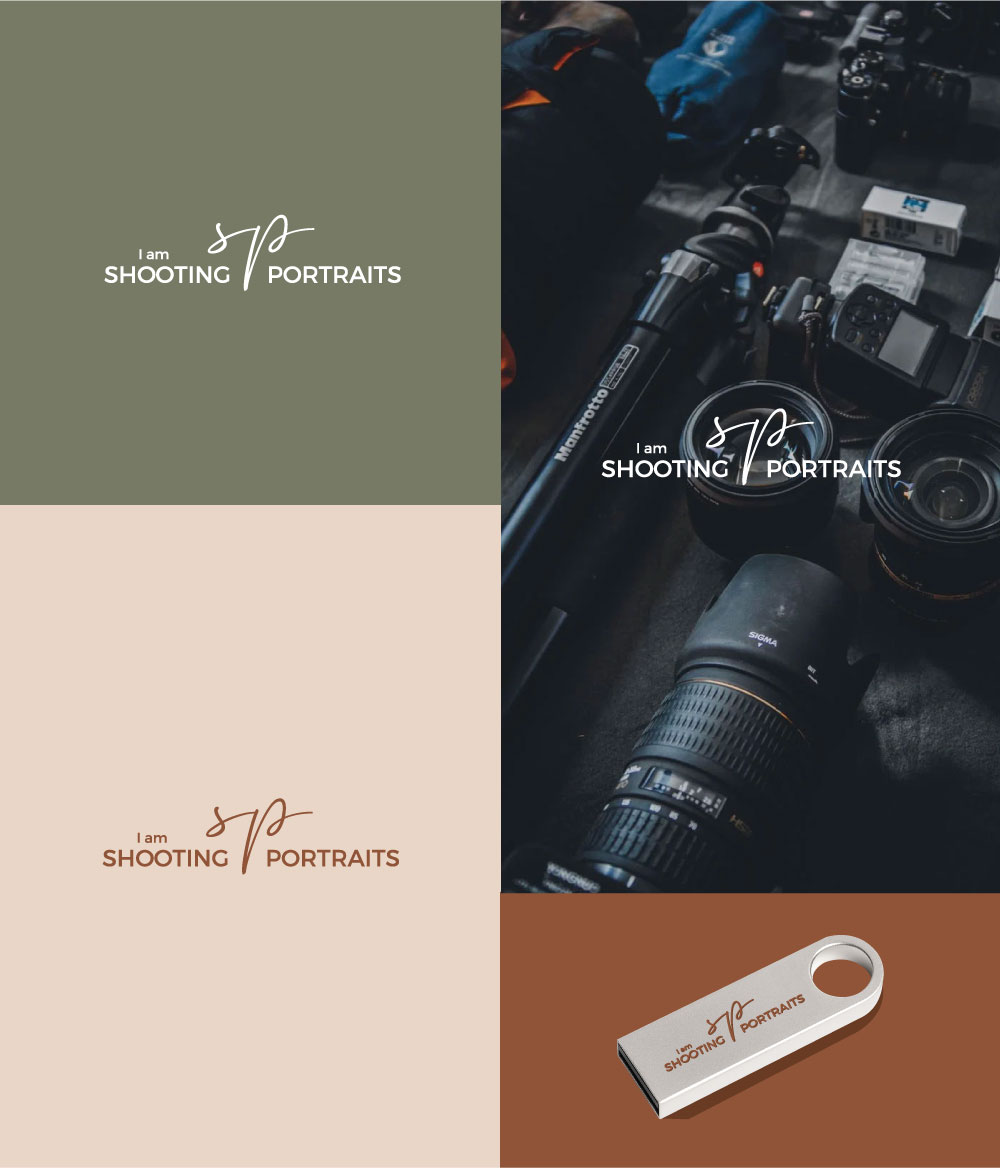 Logo Design by oxxi for I am shooting portraits | Design #27455898