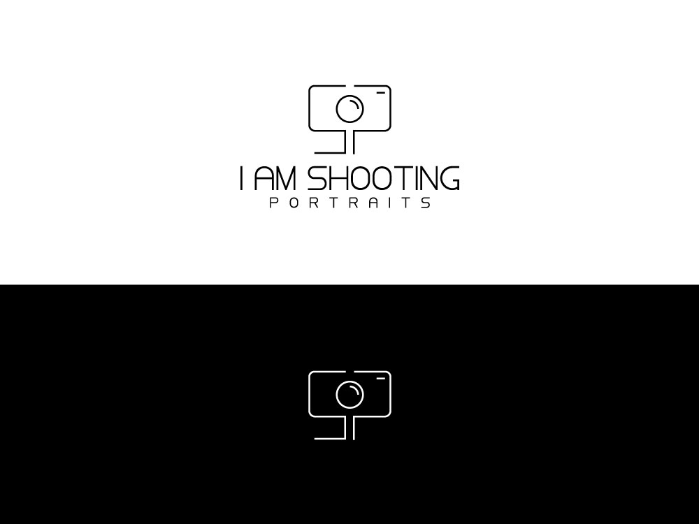 Logo Design by oxxi for I am shooting portraits | Design #27455899