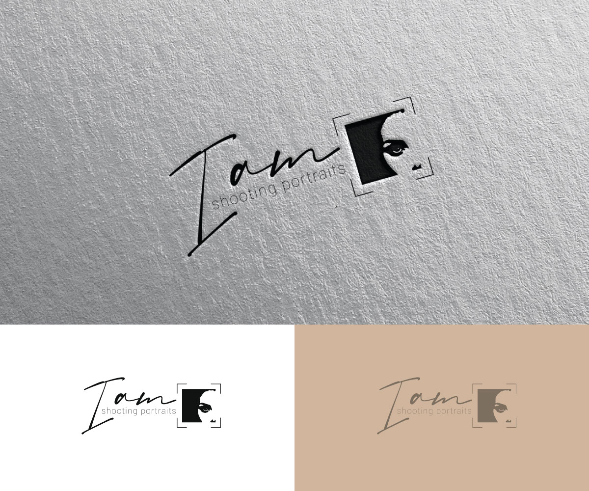 Logo Design by Iris 3 for I am shooting portraits | Design #27456244
