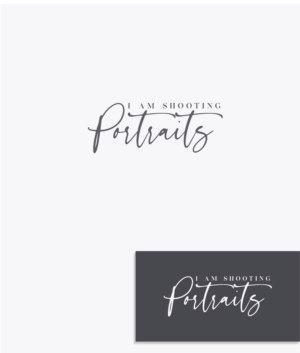 I am shooting portraits | Logo Design by Ana Gocheva