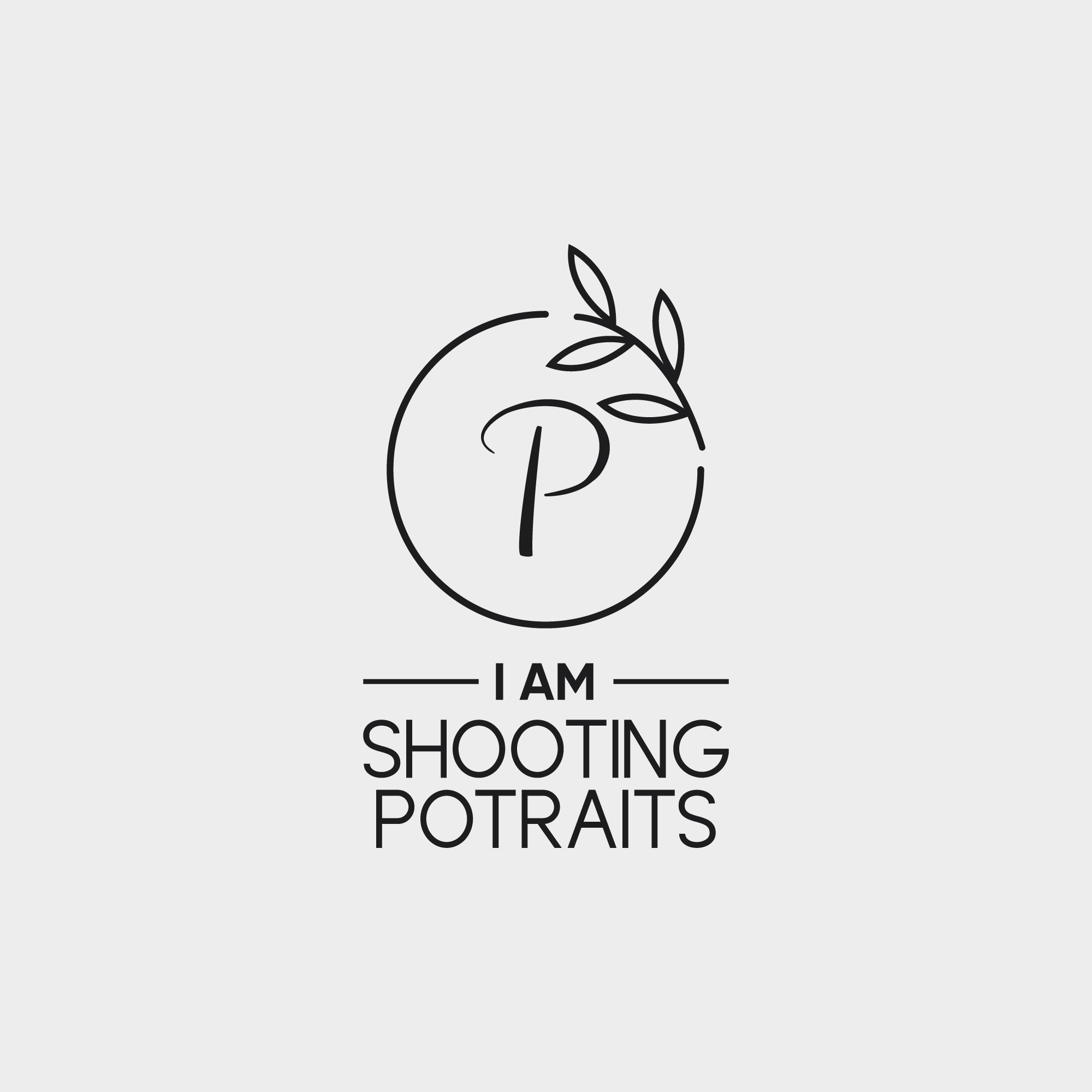 Logo Design by wendika for I am shooting portraits | Design #27464055