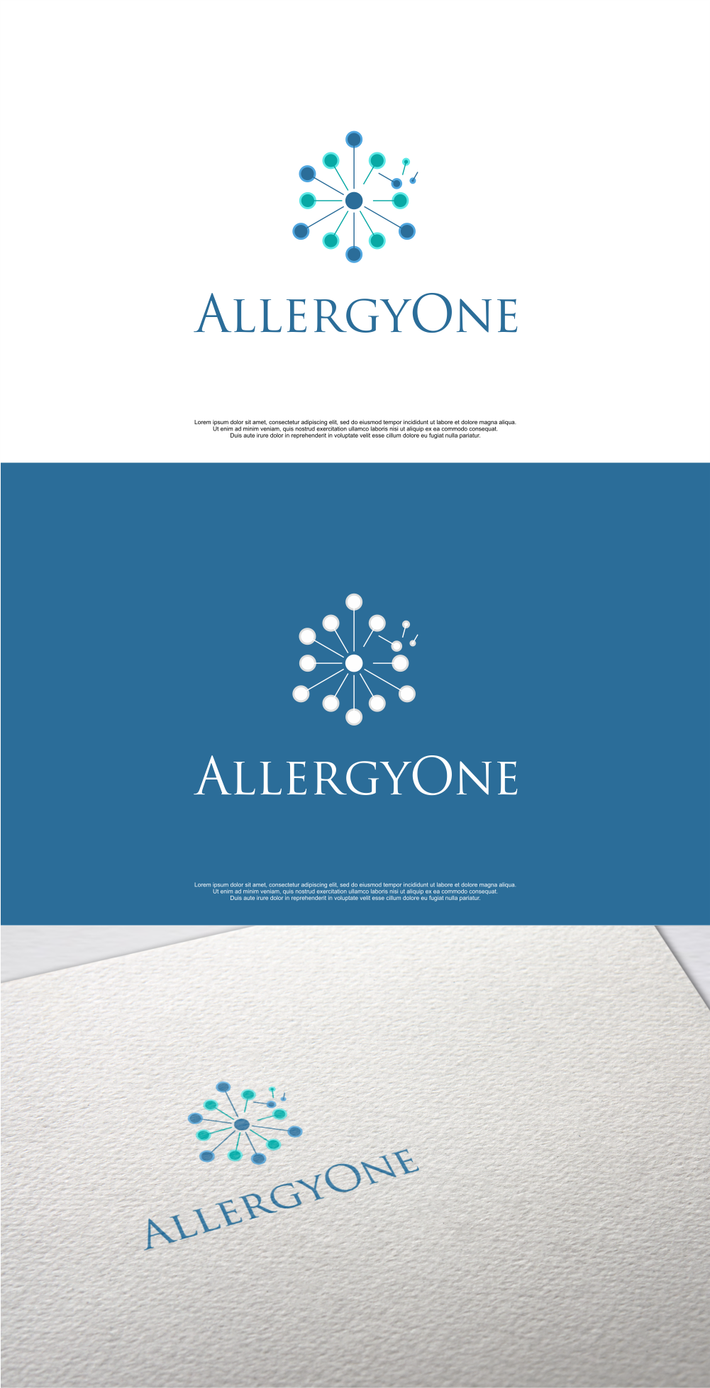 Logo Design by MASH Std for AllergyOne PLLC | Design #27457477