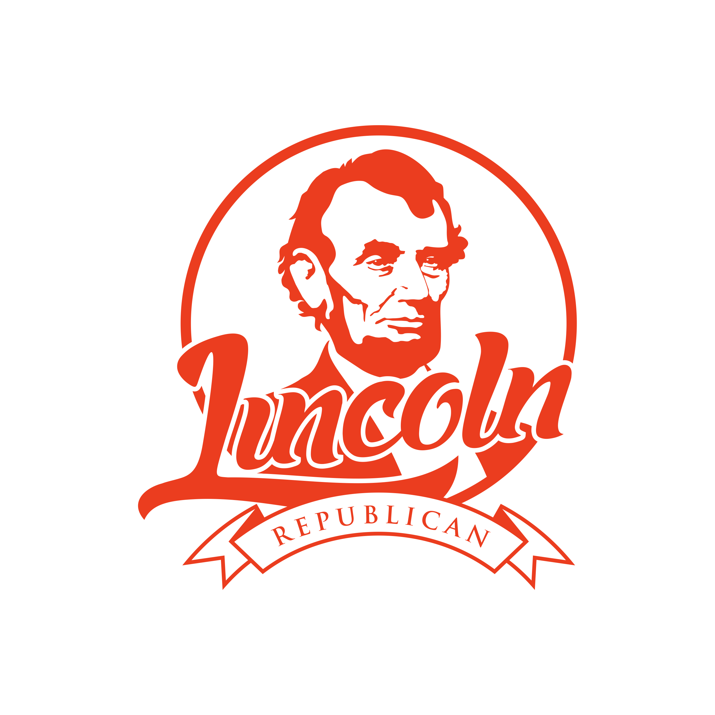 Logo Design by luckdesign for Lincoln Republican | Design #27485287