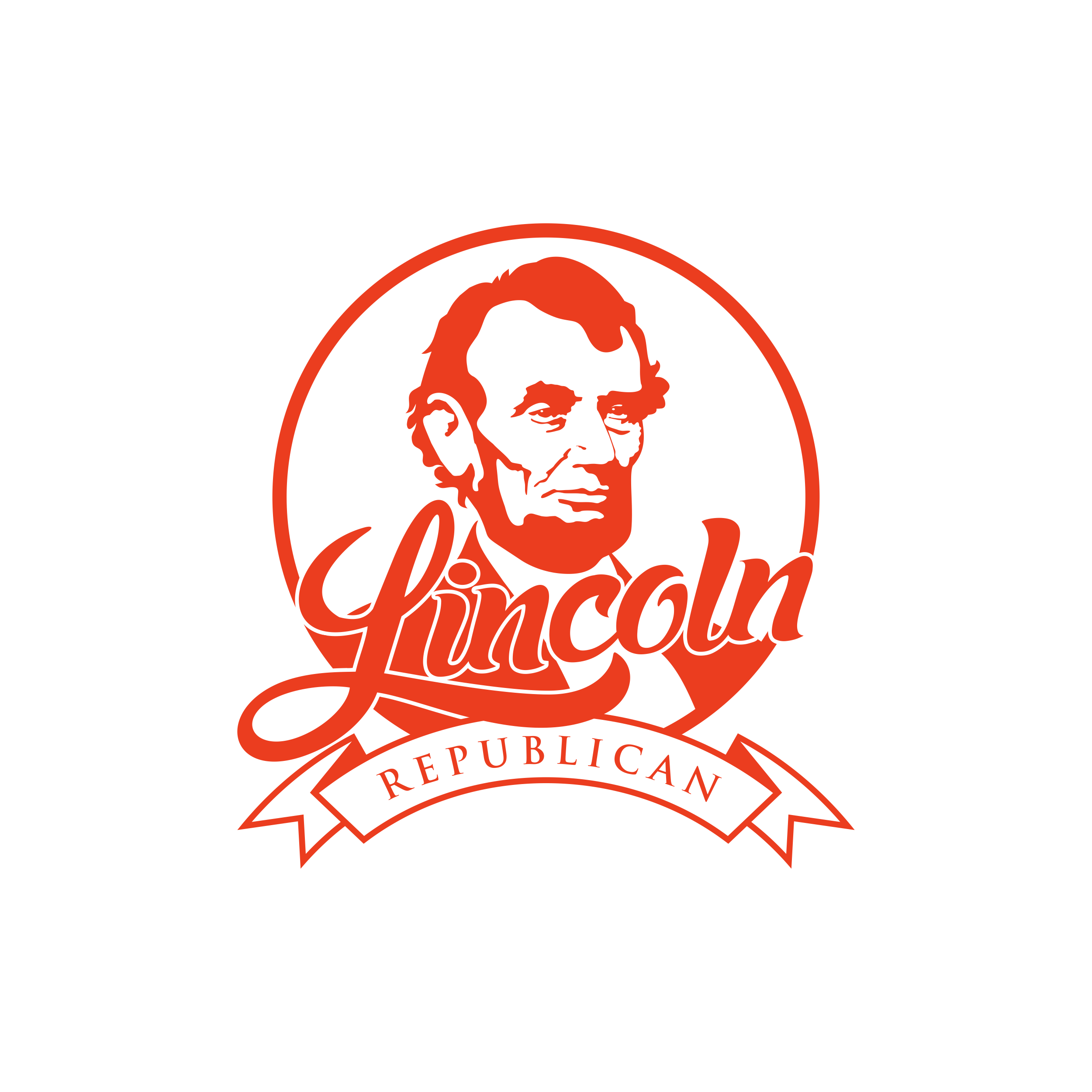 Logo Design by luckdesign for Lincoln Republican | Design #27485937