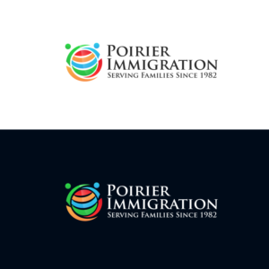Poirier Immigration (add in smaller text: Serving Families Since 1982) | Diseño de Logo por Ayub Zafar